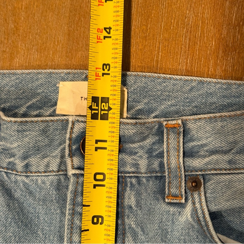 The Row Light Blue Straight Leg Jeans - Picture 9 of 14